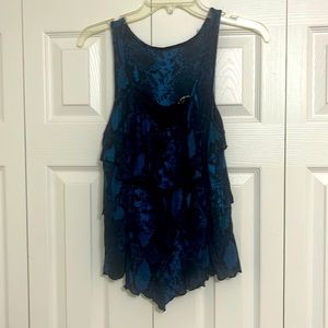Express Flowy Tiered Top